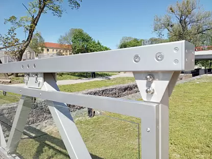 Модель Мост в парке Черняховска из Пешеходные мосты Модель Мост в парке Черняховска