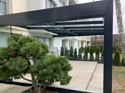 Модель Навес над террасой из Навесы и перголы Модель Навес над террасой