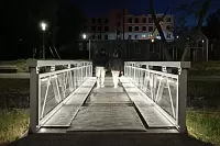 Мост в парке Черняховска