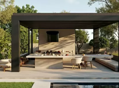 Модель Пергола садовая из Навесы и перголы Модель Пергола садовая