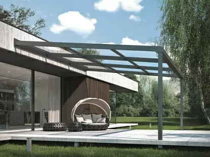 Модель Терраса 2 из Террасы и остекление Модель Терраса 2