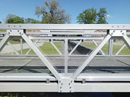 Модель Мост в парке Черняховска из Пешеходные мосты Модель Мост в парке Черняховска