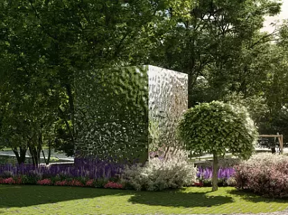 Модель Декорирование шахт 5 из Нестандартные конструкции Модель Декорирование шахт 5